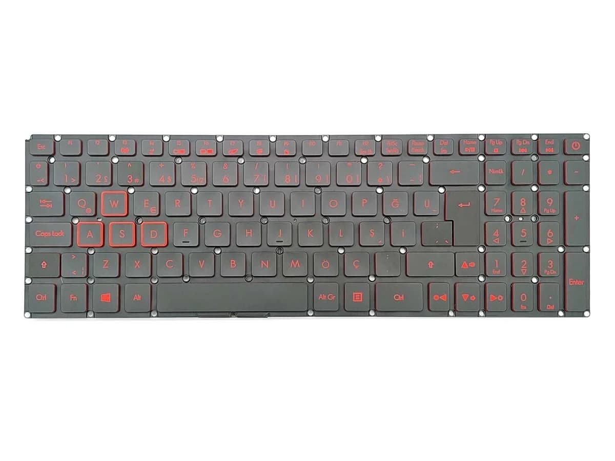 Acer Nitro5 AN515-51 Klavye Işıklı Kırmızı Tuş