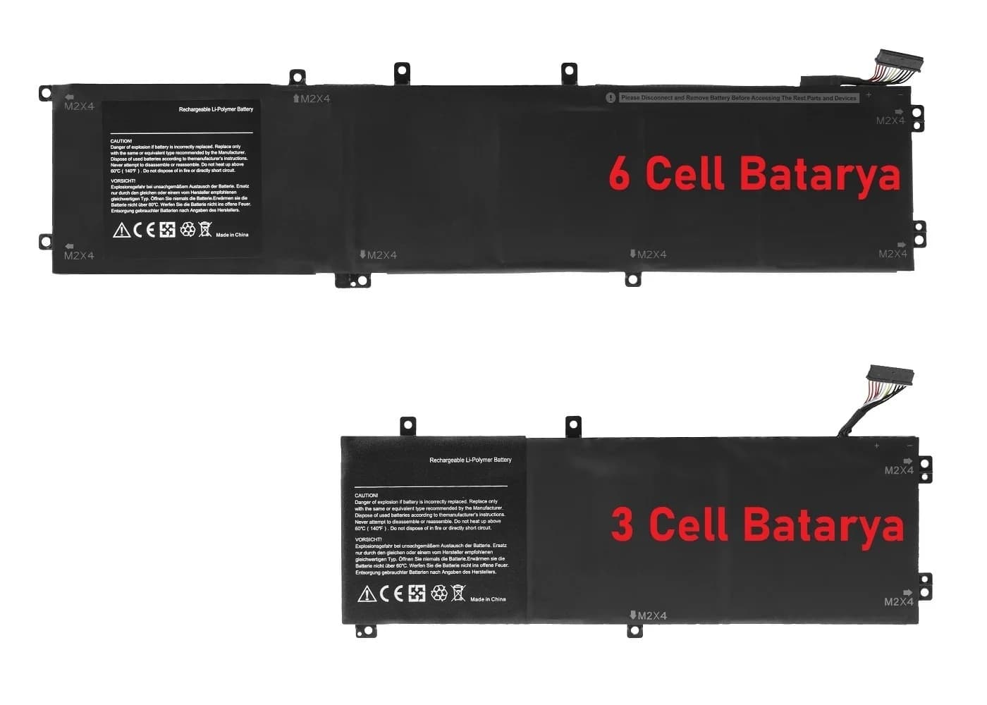 Dell Precision P56F001 (5510) Batarya Pil RETRO 3Cell 4800mAh