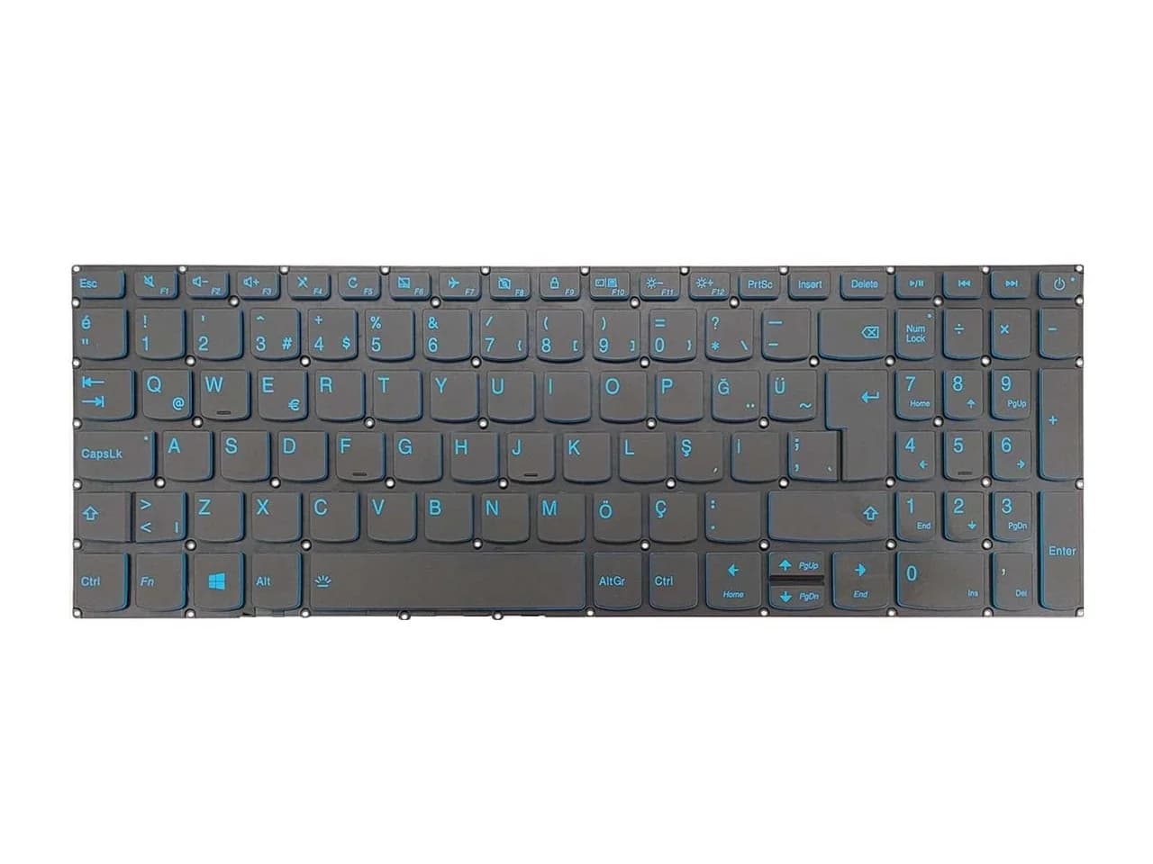 Lenovo IdeaPad L340 Gaming 81LK003FTX Klavye Işıklı Mavi Tuş